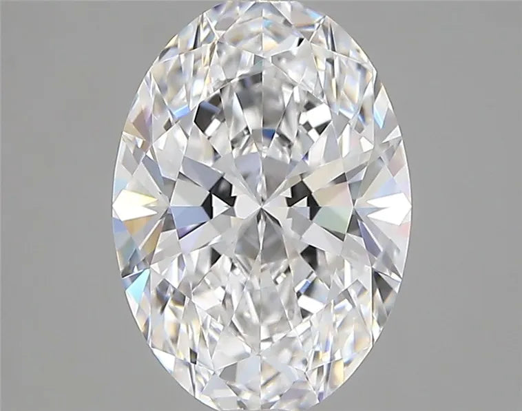 2.54ct Oval Lab Grown Diamond (Colour D, Clarity FL, IGI Certified)