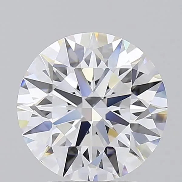 2.55ct Round Lab Grown Diamond (Colour E, Clarity IF, Cut ID, IGI Certified)
