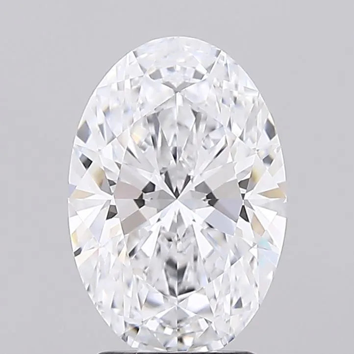 2.56ct Oval Lab Grown Diamond (Colour E, Clarity VVS1, IGI Certified)
