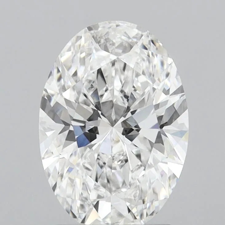 2.56ct Oval Lab Grown Diamond (Colour E, Clarity VVS2, IGI Certified)