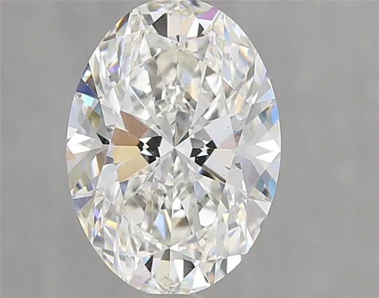 2.57ct Oval Lab Grown Diamond (Colour F, Clarity VS1, IGI Certified)
