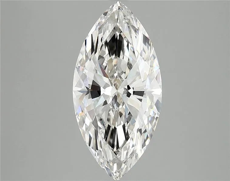 2.58ct Marquise Lab Grown Diamond (Colour G, Clarity VVS2, IGI Certified)