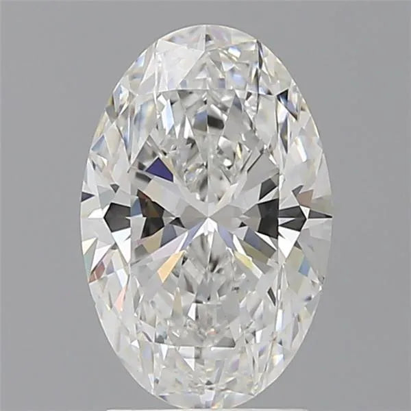 2.58ct Oval Lab Grown Diamond (Colour E, Clarity VVS2, IGI Certified)