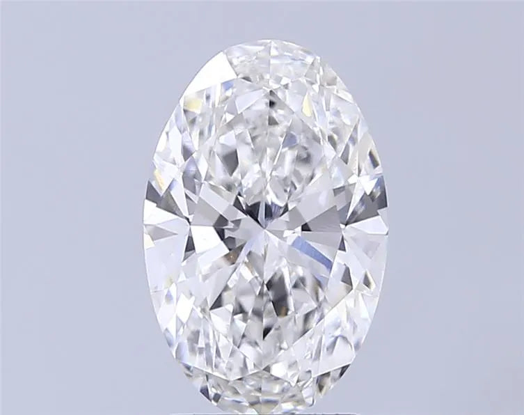 2.58ct Oval Lab Grown Diamond (Colour F, Clarity VVS2, IGI Certified)
