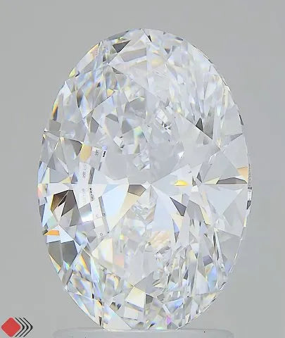 2.60ct Oval Lab Grown Diamond (Colour D, Clarity VVS1, IGI Certified)