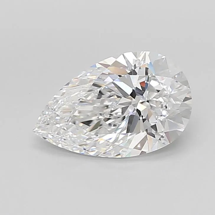 2.60ct Pear Lab Grown Diamond (Colour D, Clarity VVS1, Cut EX, IGI Certified)