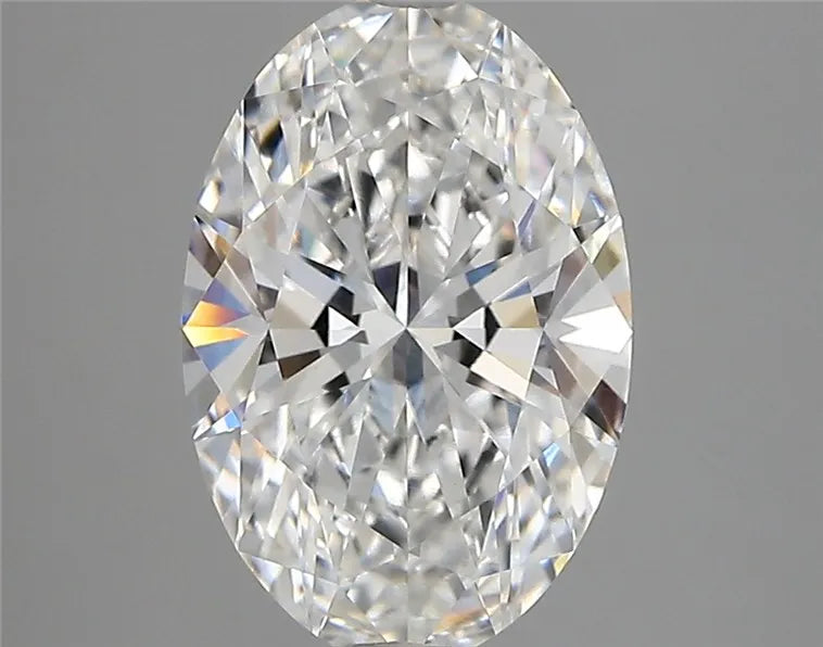 2.66ct Oval Lab Grown Diamond (Colour E, Clarity VVS1, IGI Certified)