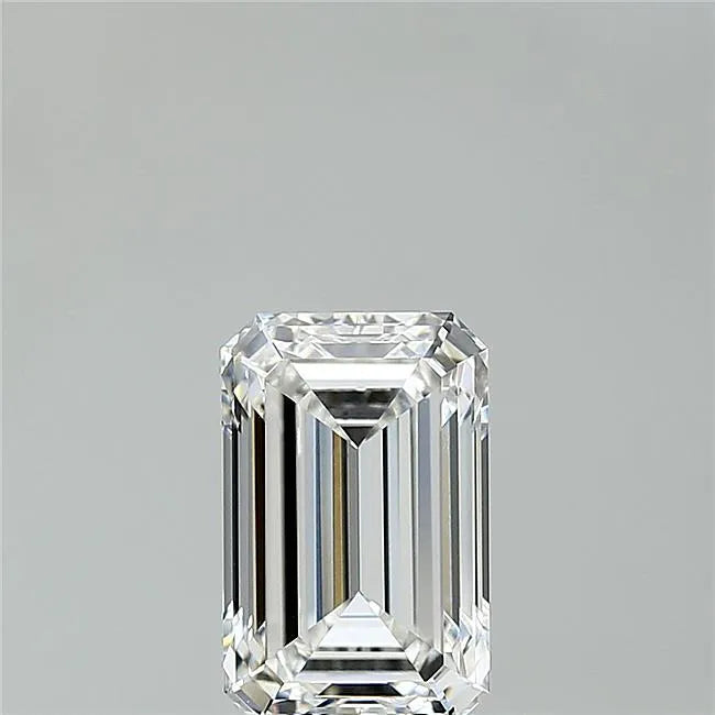 2.73ct Emerald Lab Grown Diamond (Colour E, Clarity VVS2, IGI Certified)