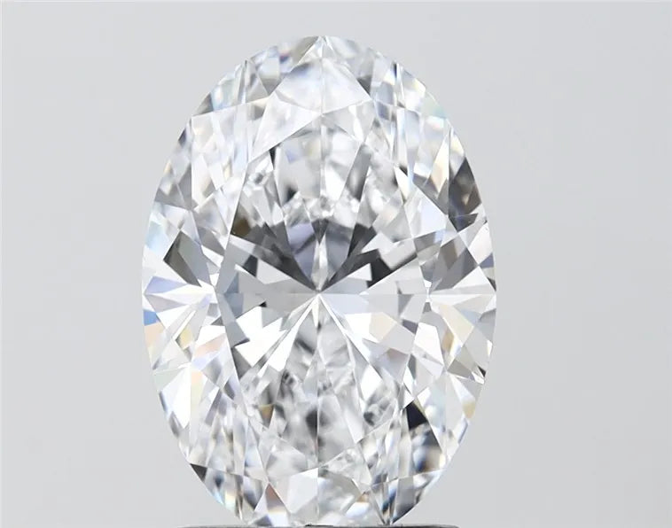 2.82ct Oval Lab Grown Diamond (Colour D, Clarity IF, IGI Certified)
