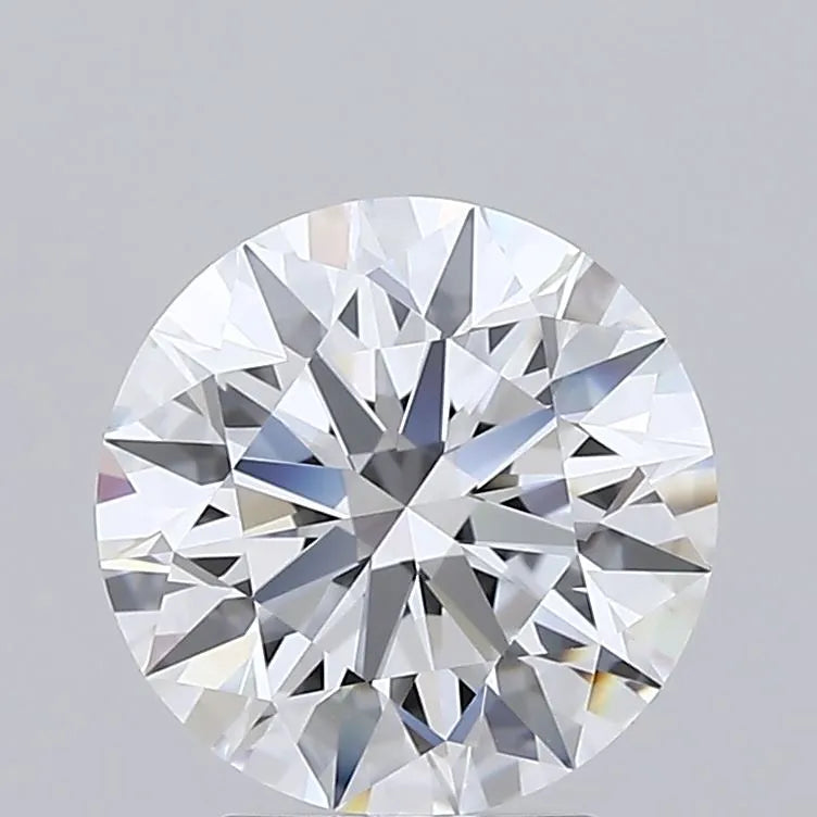 2.93ct Round Lab Grown Diamond (Colour D, Clarity IF, Cut ID, IGI Certified)