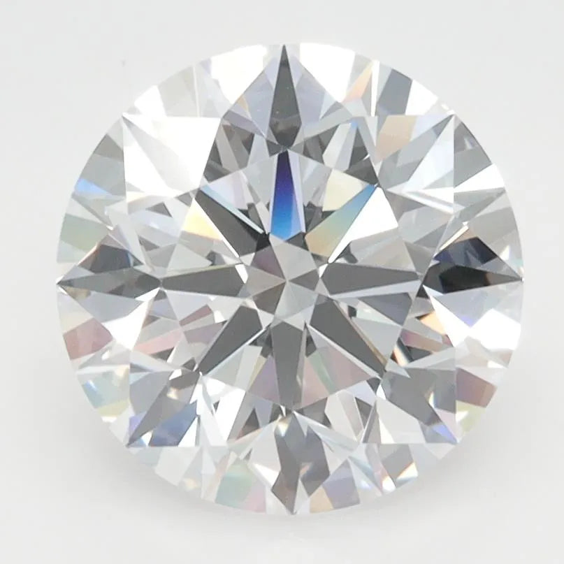 2.95ct Round Lab Grown Diamond (Colour D, Clarity VVS1, Cut EX, GIA Certified)