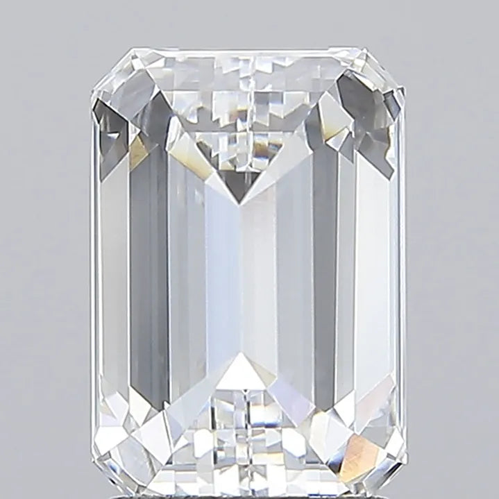 3.00ct Emerald Lab Grown Diamond (Colour F, Clarity VVS2, IGI Certified)