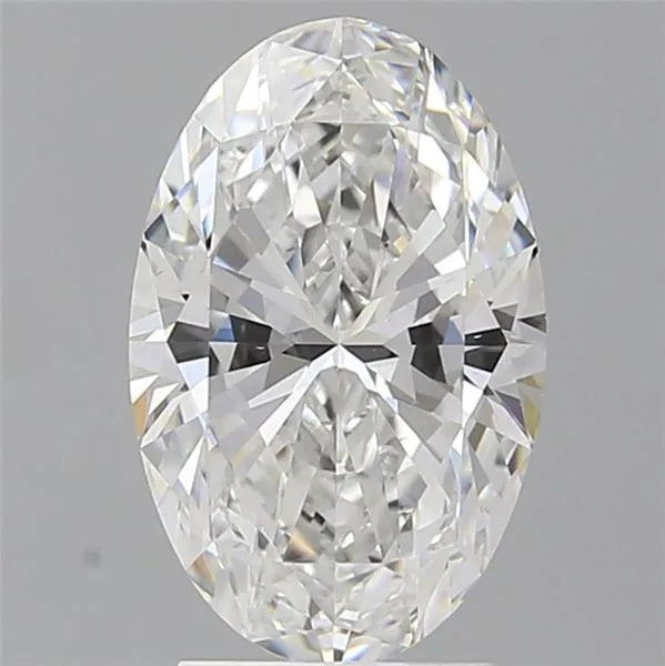 3.00ct Oval Lab Grown Diamond (Colour E, Clarity VS2, IGI Certified)