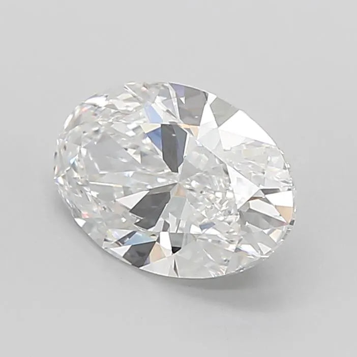 3.00ct Oval Lab Grown Diamond (Colour E, Clarity VVS2, IGI Certified)