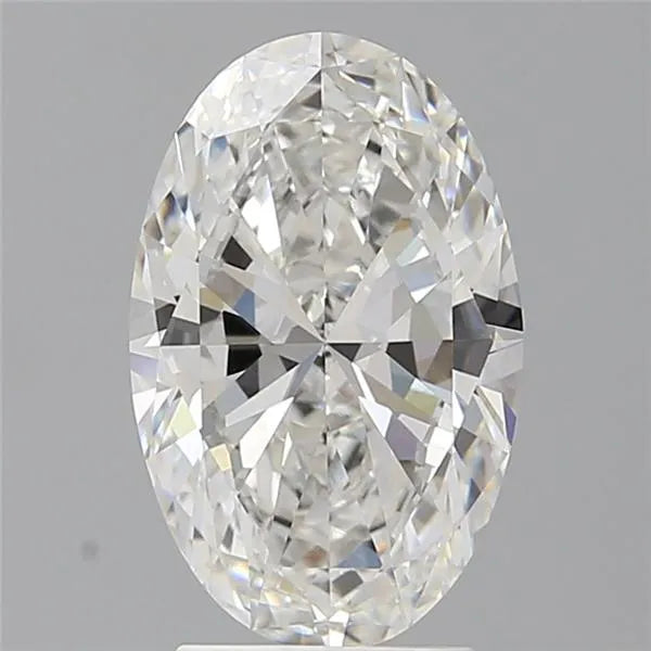 3.00ct Oval Lab Grown Diamond (Colour F, Clarity VVS2, IGI Certified)