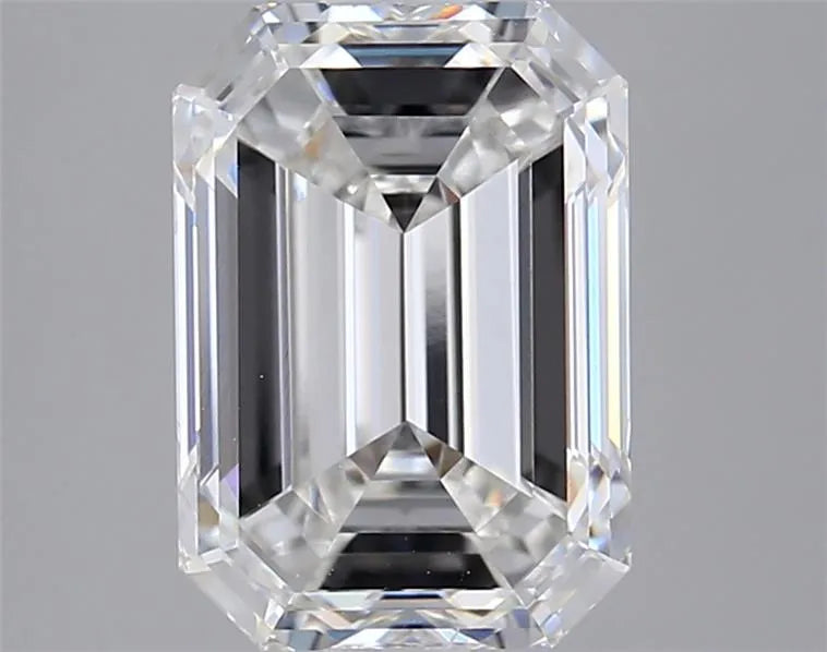 3.01ct Emerald Lab Grown Diamond (Colour E, Clarity VVS1, IGI Certified)