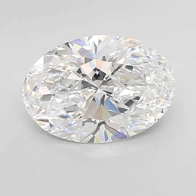 3.01ct Oval Lab Grown Diamond (Colour D, Clarity IF, Cut EX, IGI Certified)