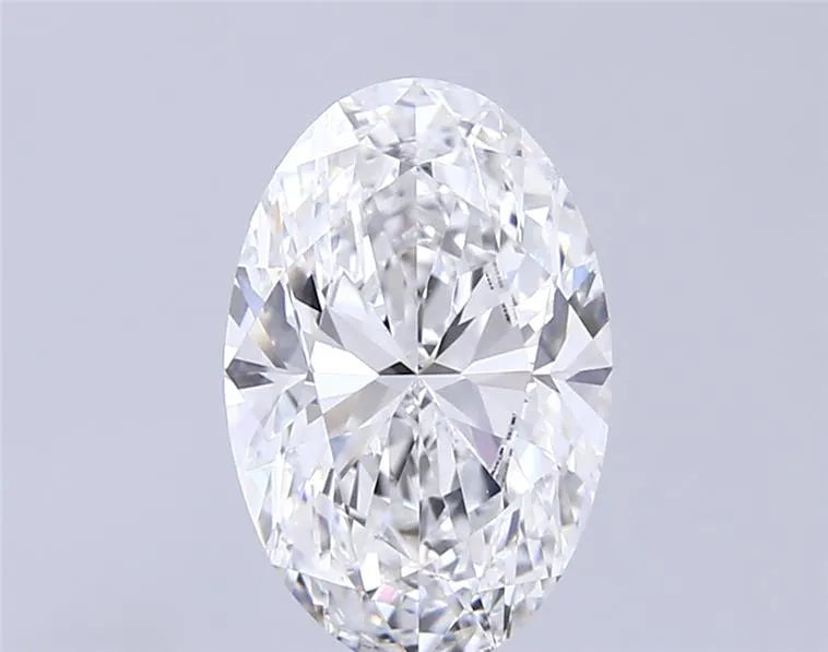 3.01ct Oval Lab Grown Diamond (Colour D, Clarity VVS2, IGI Certified)