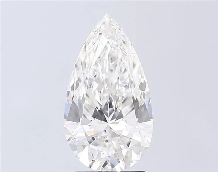 3.01ct Pear Lab Grown Diamond (Colour G, Clarity VVS2, IGI Certified)