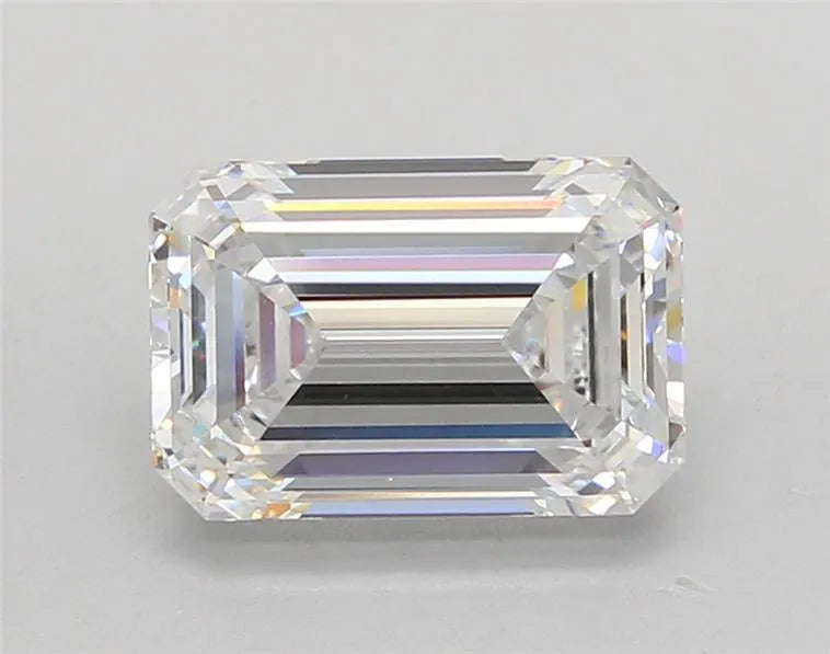 3.02ct Emerald Lab Grown Diamond (Colour D, Clarity VVS2, IGI Certified)