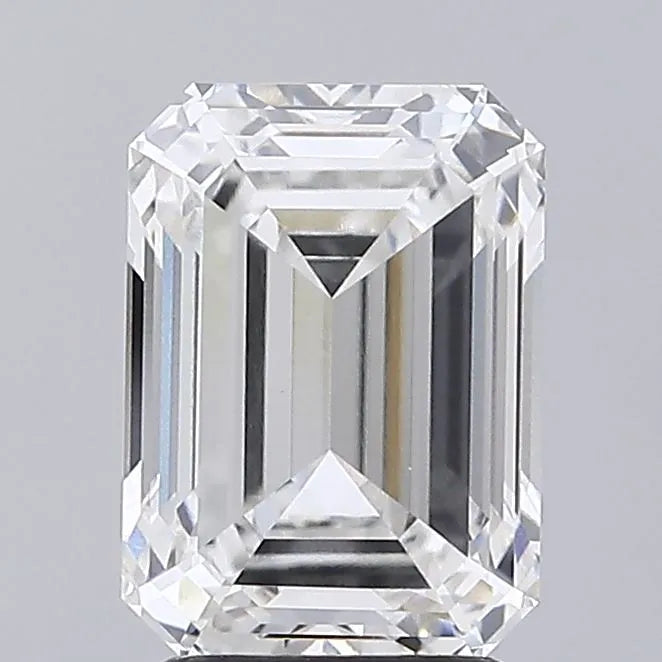 3.04ct Emerald Lab Grown Diamond (Colour F, Clarity VVS2, IGI Certified)