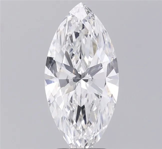 3.04ct Marquise Lab Grown Diamond (Colour E, Clarity VVS2, IGI Certified)