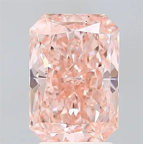 3.04ct Radiant Lab Grown Diamond (Colour Fancy Intense Pink, Clarity VS2, IGI Certified)