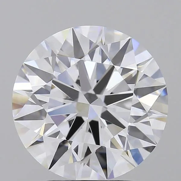 3.04ct Round Lab Grown Diamond (Colour E, Clarity IF, Cut ID, IGI Certified)