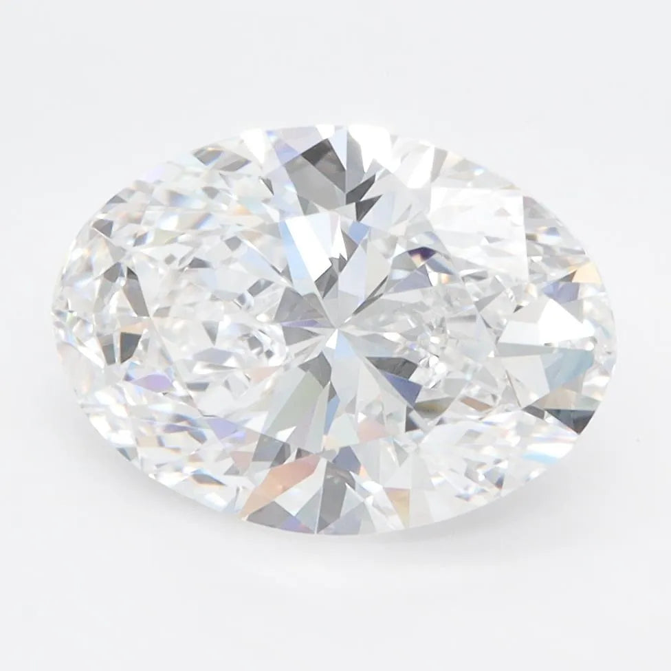 3.05ct Oval Lab Grown Diamond (Colour D, Clarity VVS2, IGI Certified)