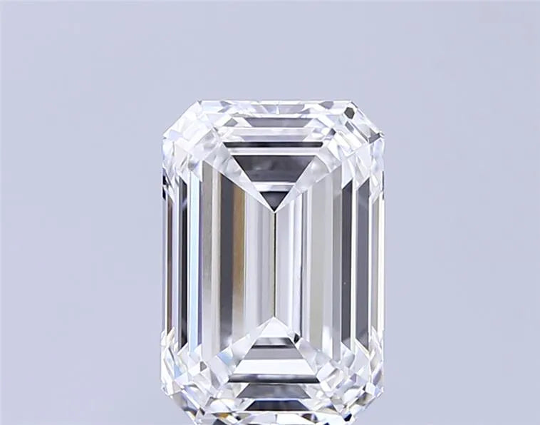 3.06ct Emerald Lab Grown Diamond (Colour E, Clarity VVS1, IGI Certified)