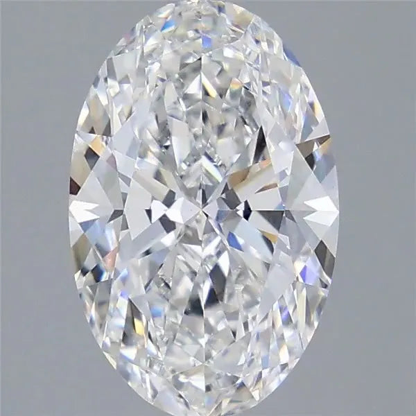 3.06ct Oval Lab Grown Diamond (Colour E, Clarity VVS2, IGI Certified)
