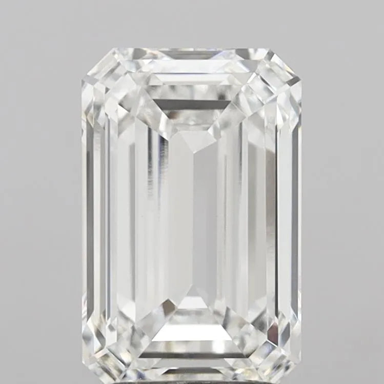 3.07ct Emerald Lab Grown Diamond (Colour F, Clarity VVS2, IGI Certified)