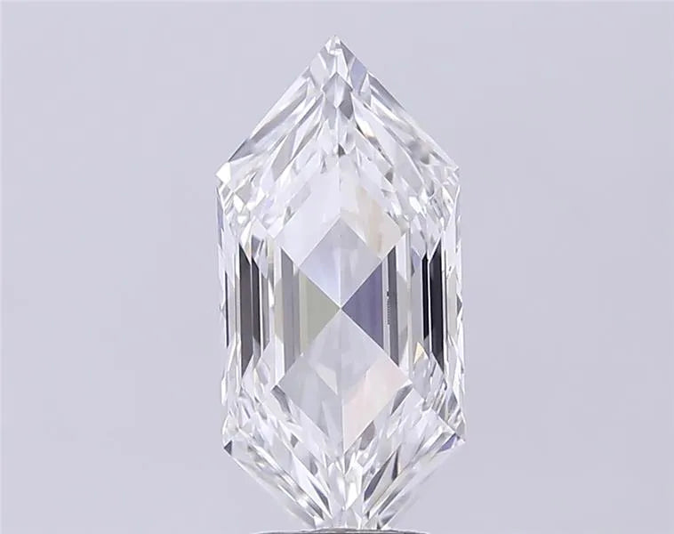 3.07ct Hexagonal Lab Grown Diamond (Colour E, Clarity VVS2, IGI Certified)
