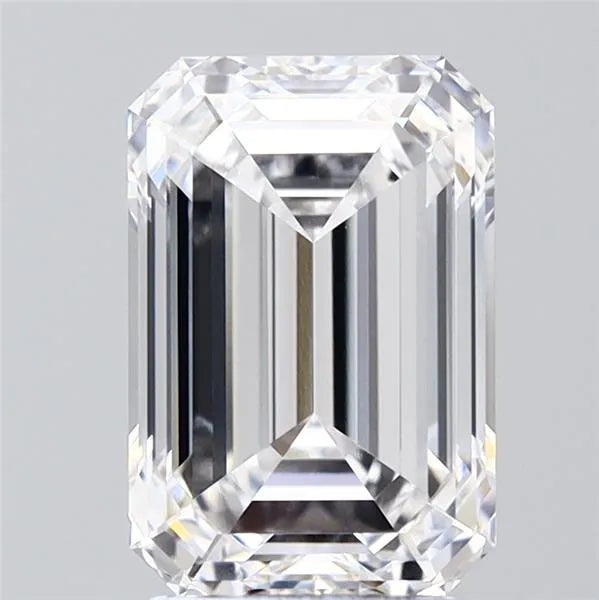 3.08ct Emerald Lab Grown Diamond (Colour D, Clarity VVS1, IGI Certified)