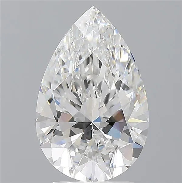 3.08ct Pear Lab Grown Diamond (Colour D, Clarity VVS2, IGI Certified)