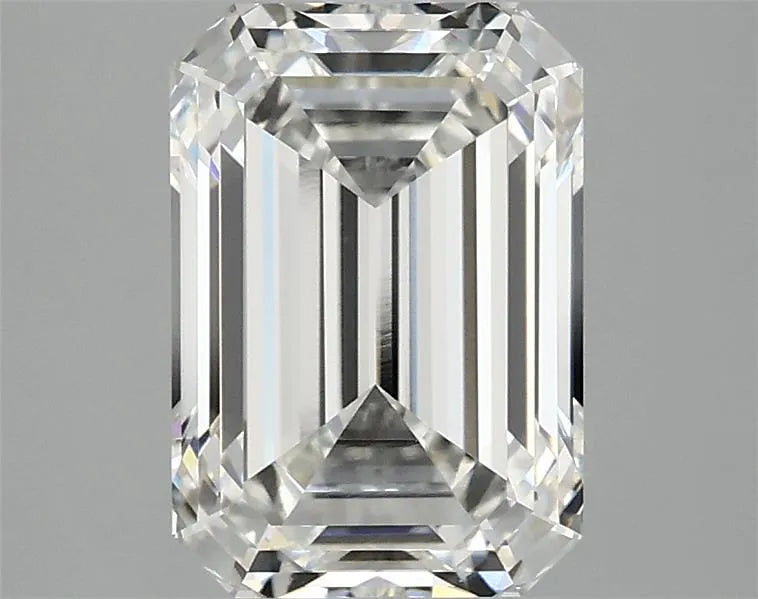 3.09ct Emerald Lab Grown Diamond (Colour F, Clarity VVS2, IGI Certified)