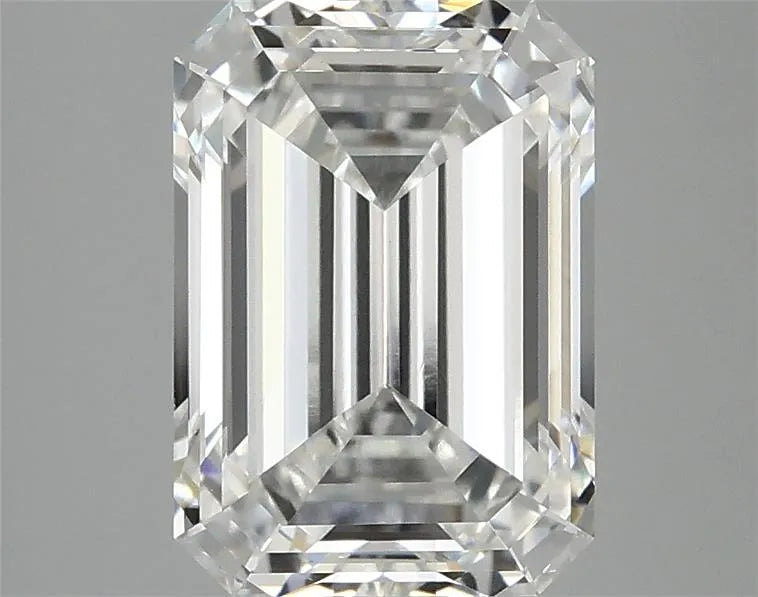 3.09ct Emerald Lab Grown Diamond (Colour F, Clarity VVS2, IGI Certified)