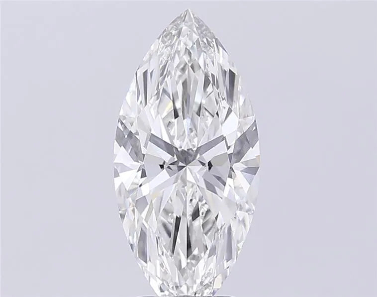 3.09ct Marquise Lab Grown Diamond (Colour G, Clarity VVS2, IGI Certified)