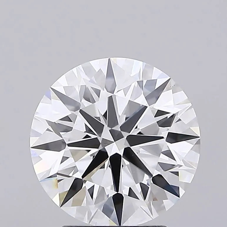 3.09ct Round Lab Grown Diamond (Colour D, Clarity VVS2, Cut ID, IGI Certified)
