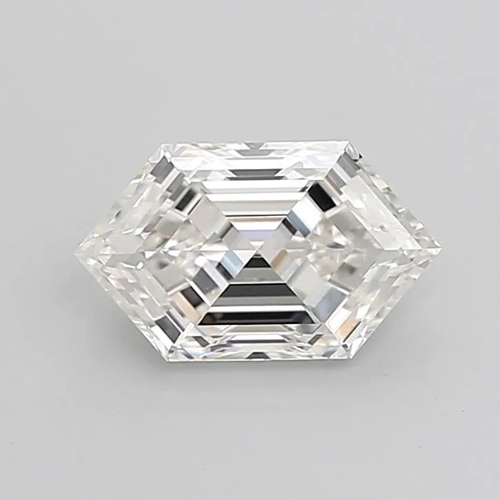 3.10ct Hexagonal Lab Grown Diamond (Colour G, Clarity VVS2, IGI Certified)