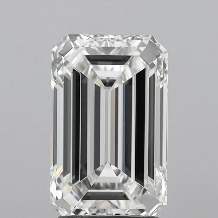 3.11ct Emerald Lab Grown Diamond (Colour F, Clarity VVS2, IGI Certified)