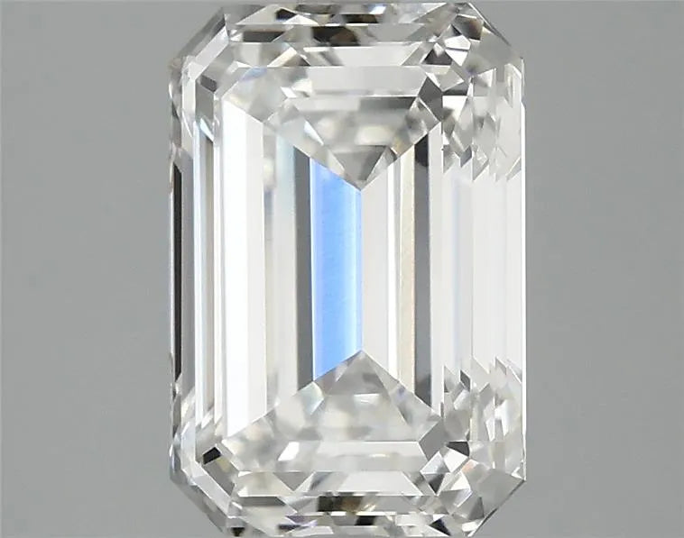 3.15ct Emerald Lab Grown Diamond (Colour F, Clarity VVS2, IGI Certified)