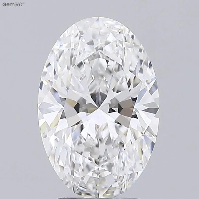 3.26ct Oval Lab Grown Diamond (Colour F, Clarity VS1, GIA Certified)