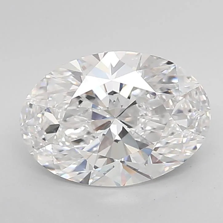 3.35ct Oval Lab Grown Diamond (Colour D, Clarity VVS1, Cut EX, IGI Certified)
