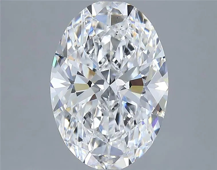 3.40ct Oval Lab Grown Diamond (Colour D, Clarity VS2, IGI Certified)
