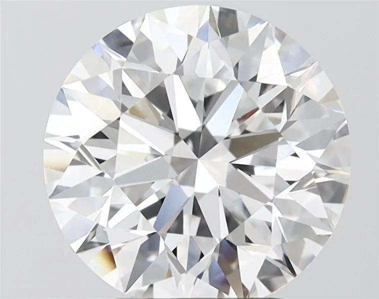 3.40ct Round Lab Grown Diamond (Colour E, Clarity VVS2, Cut EX, IGI Certified)