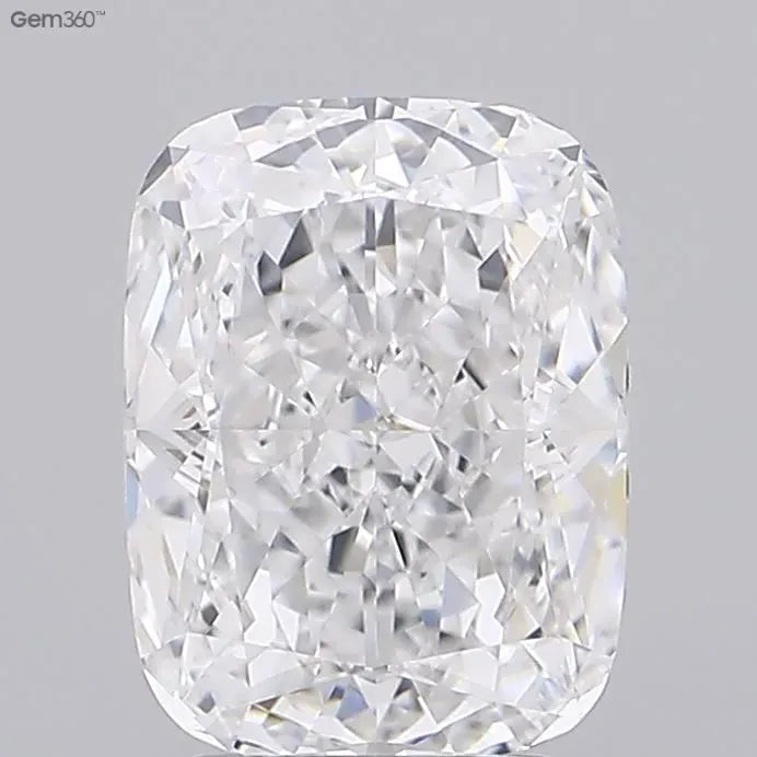 3.48ct Cushion brilliant Lab Grown Diamond (Colour E, Clarity VVS2, GIA Certified)