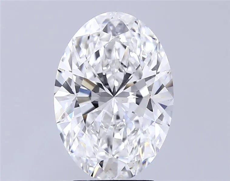 3.53ct Oval Lab Grown Diamond (Colour F, Clarity VS1, IGI Certified)