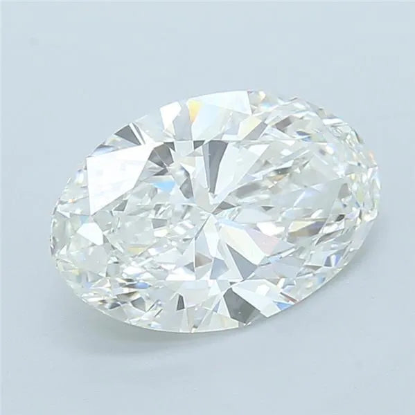 3.53ct Oval Lab Grown Diamond (Colour F, Clarity VVS2, IGI Certified)