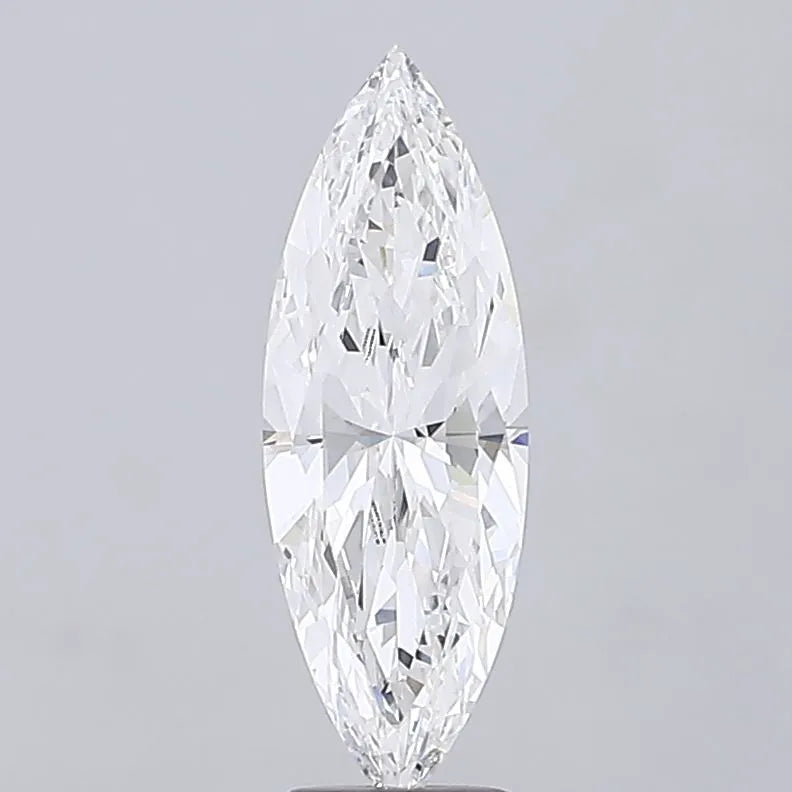 3.54ct Marquise Lab Grown Diamond (Colour F, Clarity VVS2, IGI Certified)